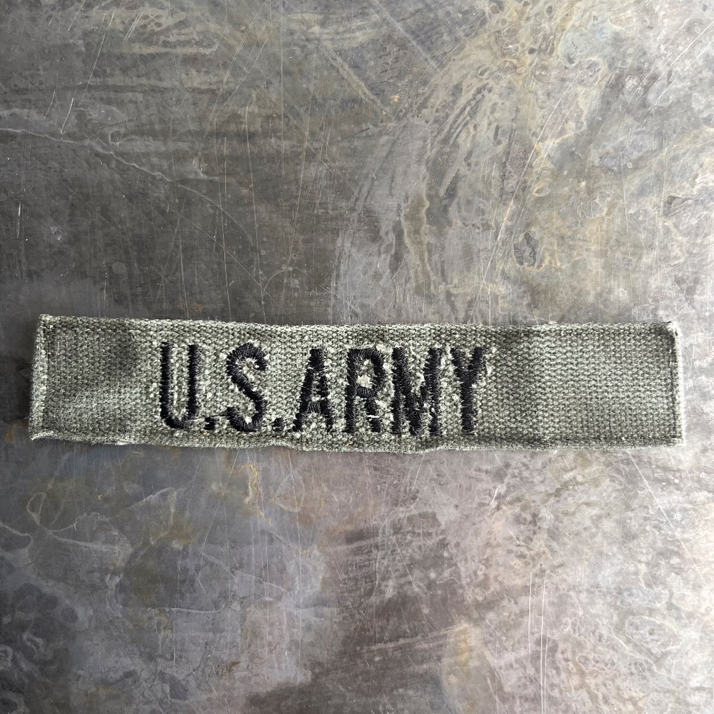 U.S. ARMY embroidered tape patch - Vintage